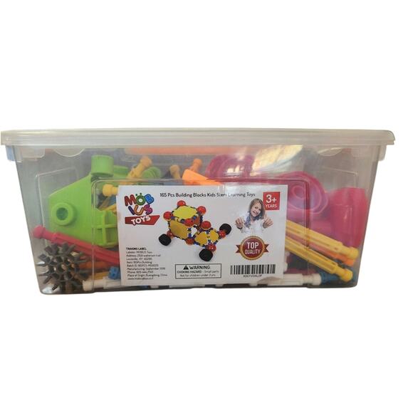Mobius Stem learning toys building blocks 165pcs - Picture 1 of 4
